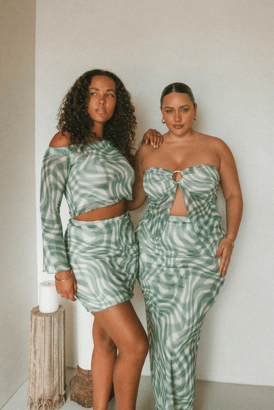 SABELA MINI SKIRT VALVERDE - Fayt The Label