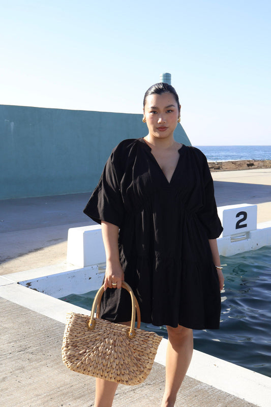 SALORA DRESS BLACK - Fayt The Label