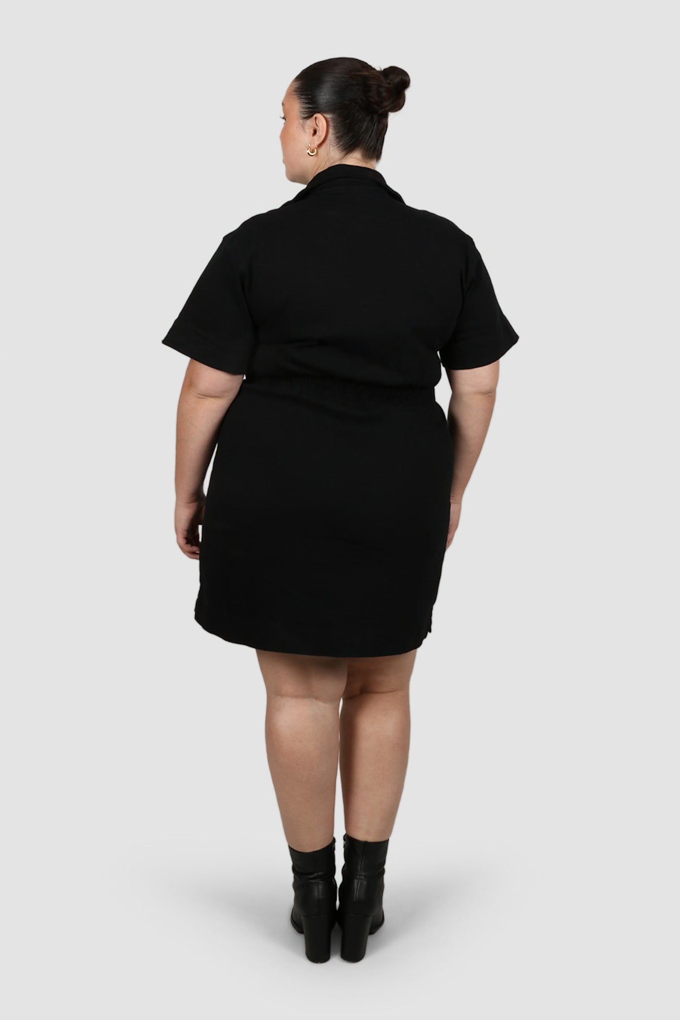 SAVEIRA DENIM DRESS BLACKOUT - Fayt The Label