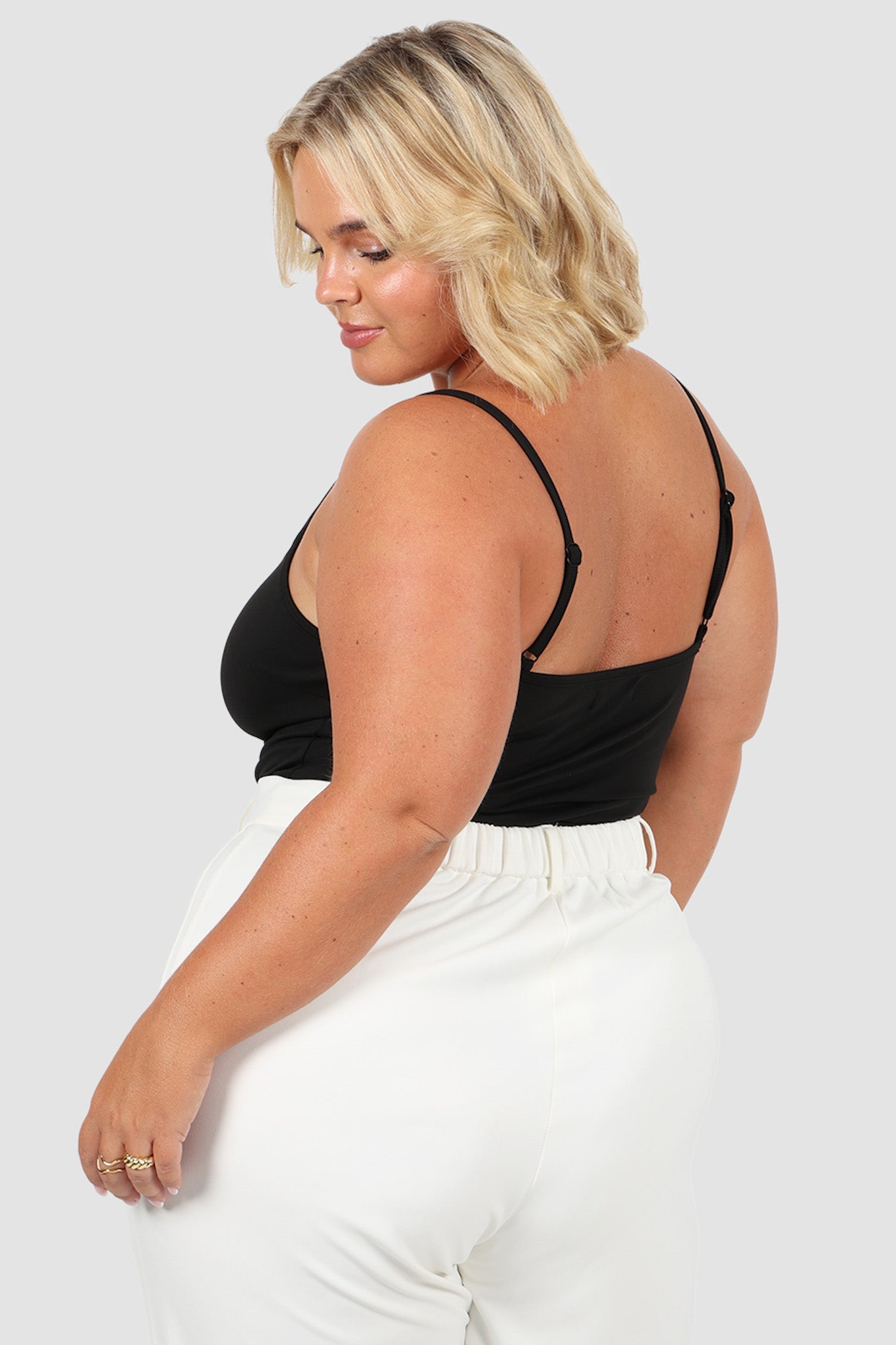 SAWYER BODYSUIT BLACK - Fayt The Label