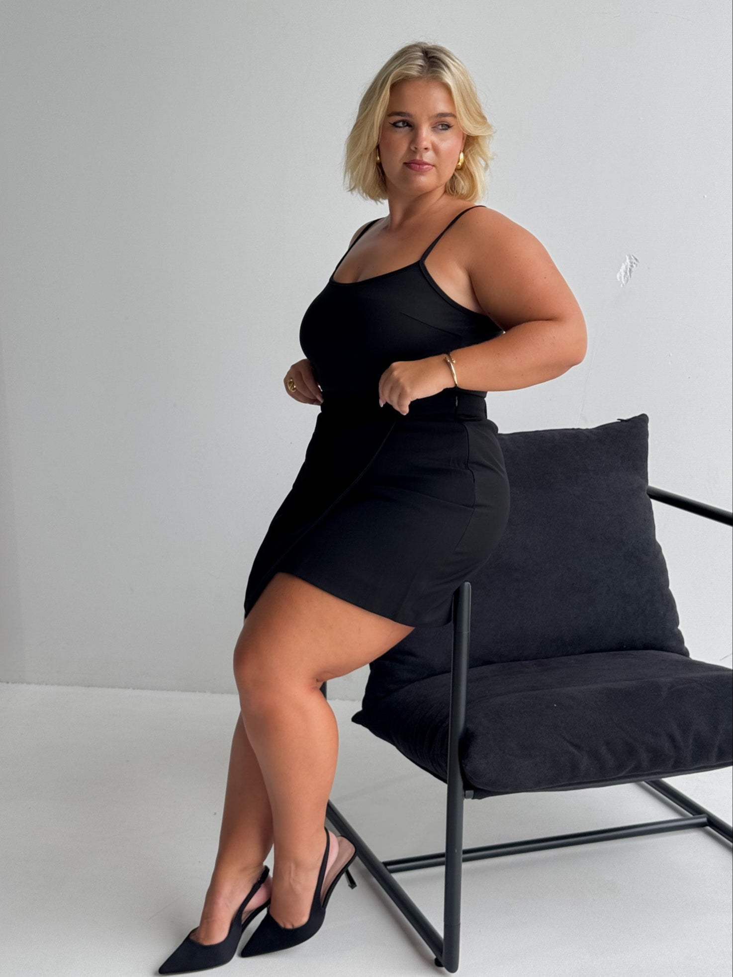 SAWYER BODYSUIT BLACK - Fayt The Label