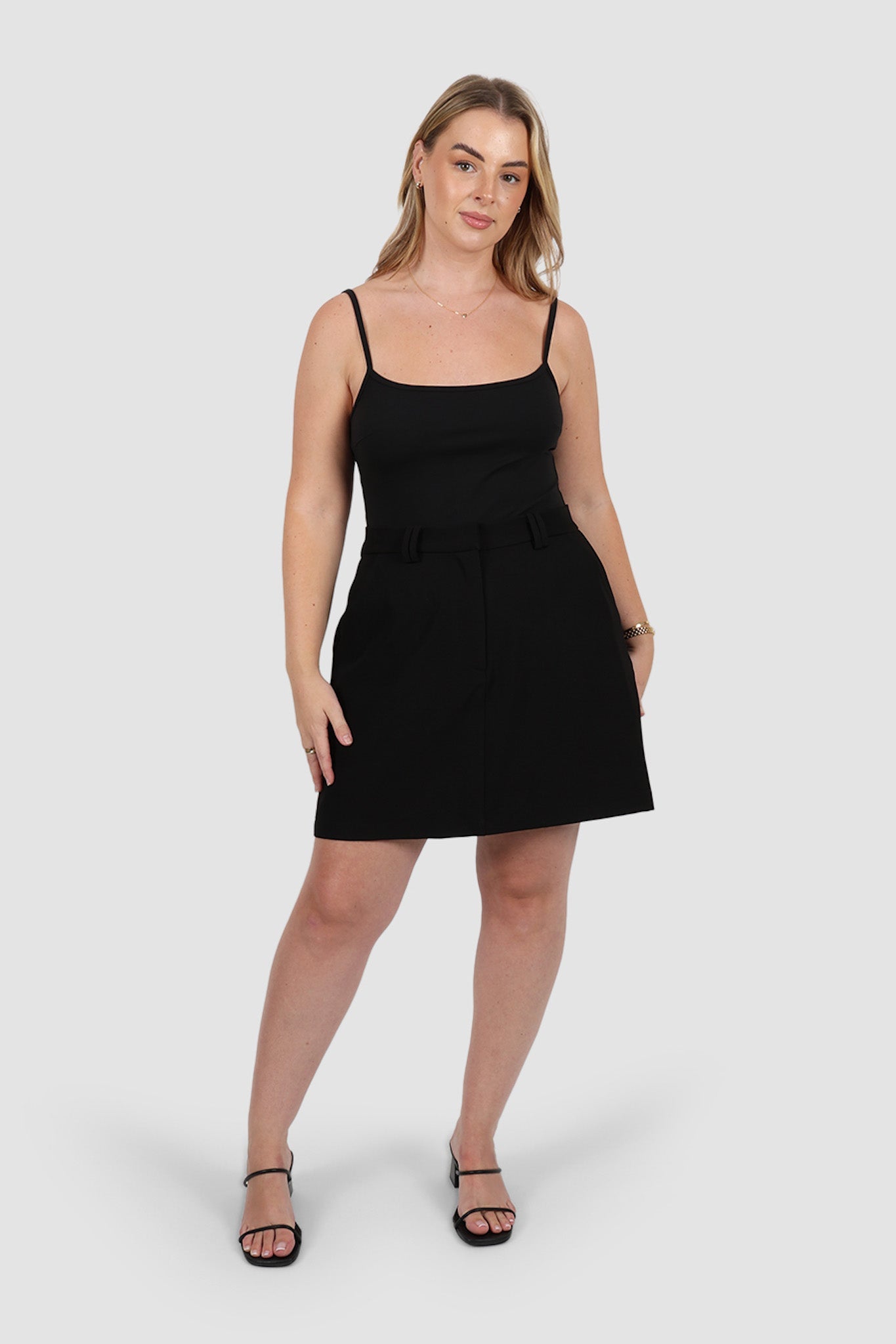 SAWYER BODYSUIT BLACK - Fayt The Label