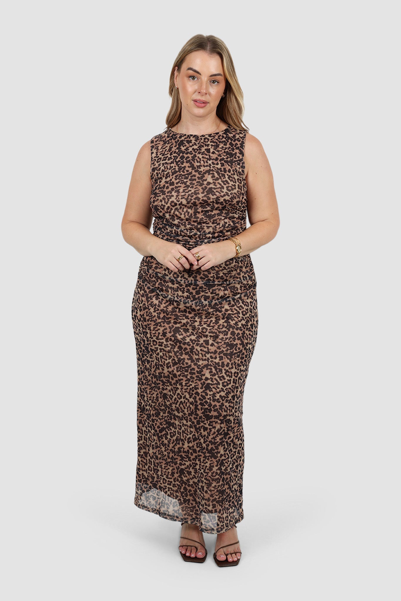 SELAYA DRESS LEO - Fayt The Label