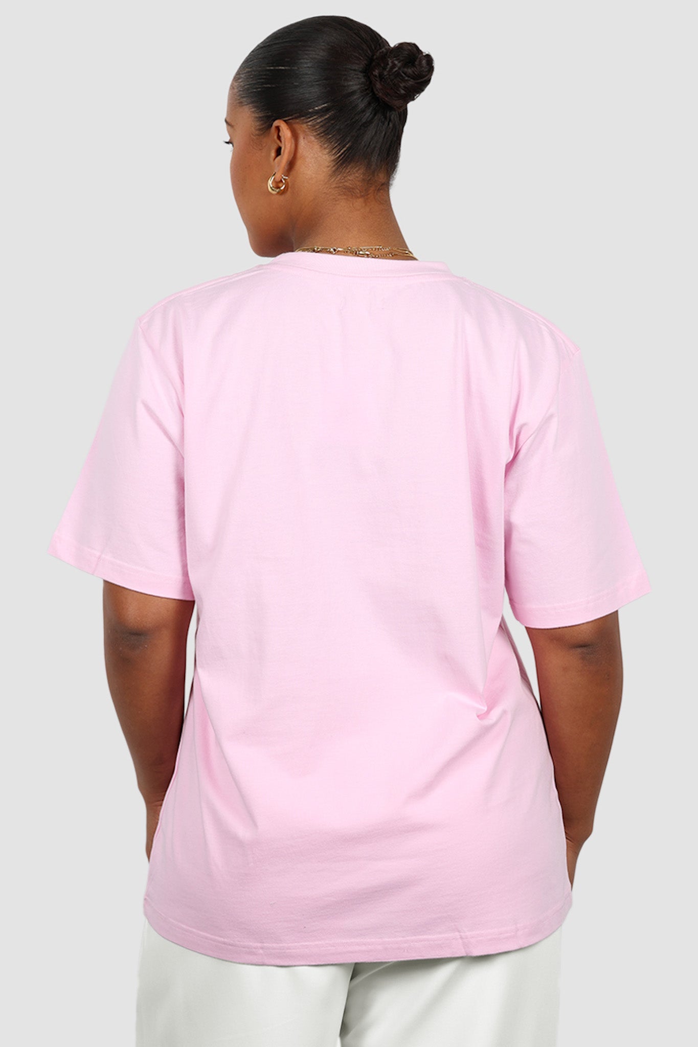 SIGNATURE LOGO TEE PINK - Fayt The Label