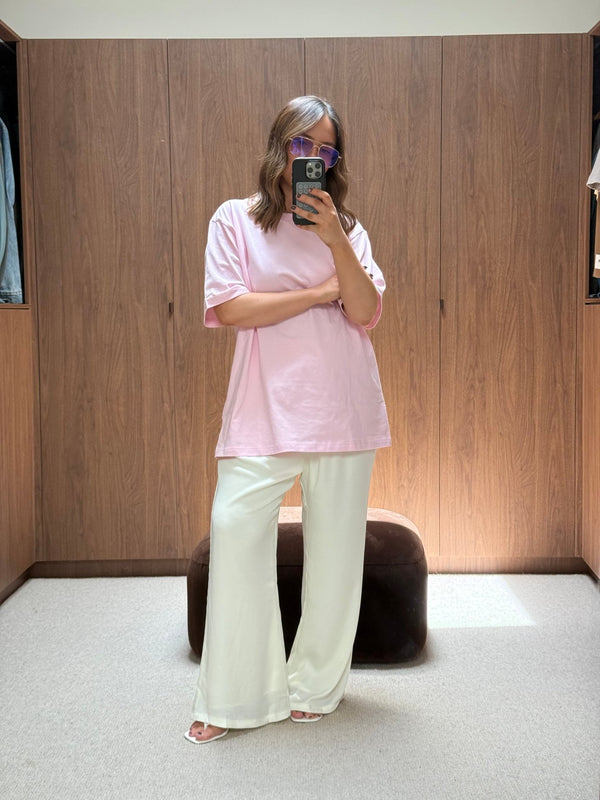 SIGNATURE TEE SOFT PINK - Fayt The Label