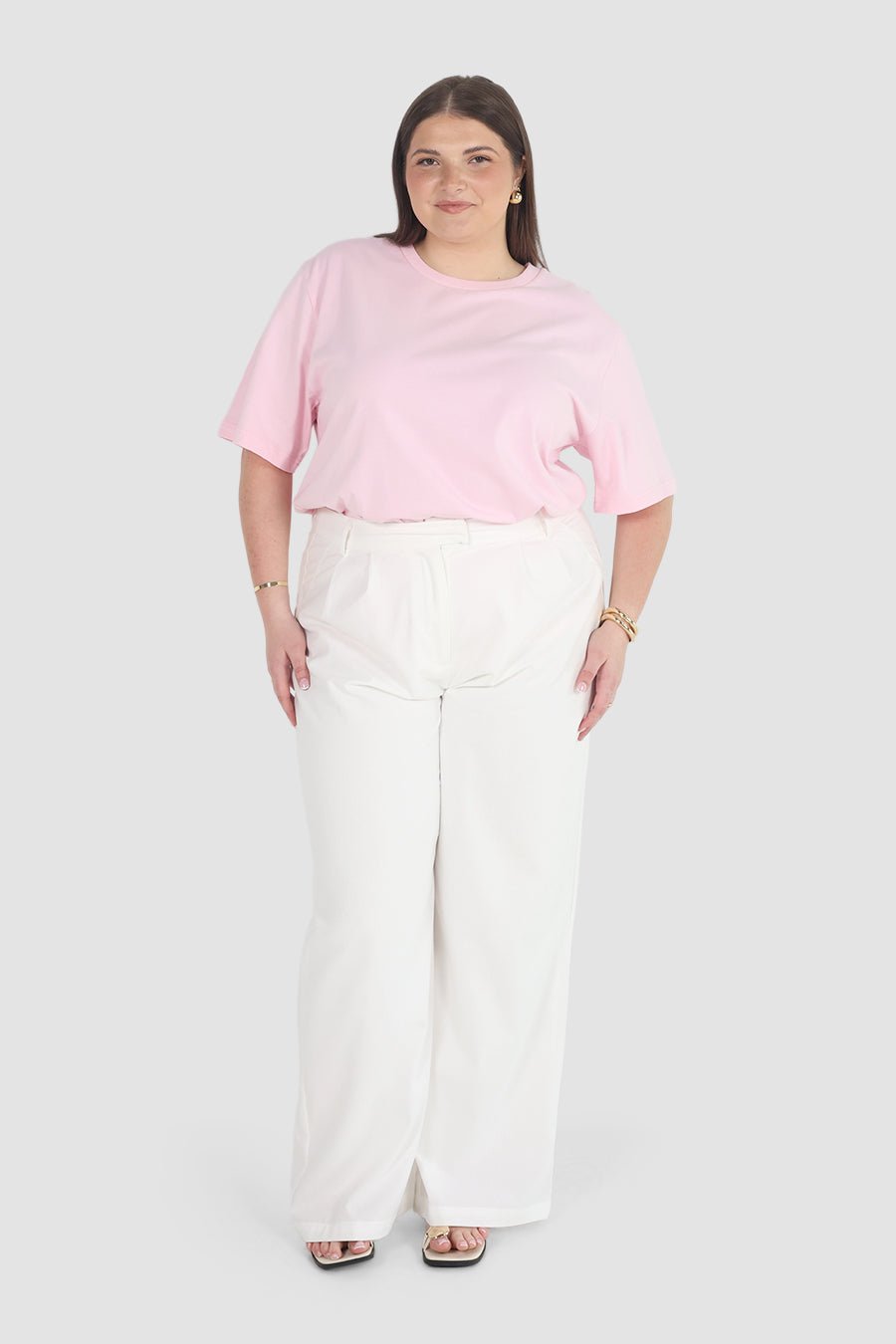 SIGNATURE TEE SOFT PINK - Fayt The Label