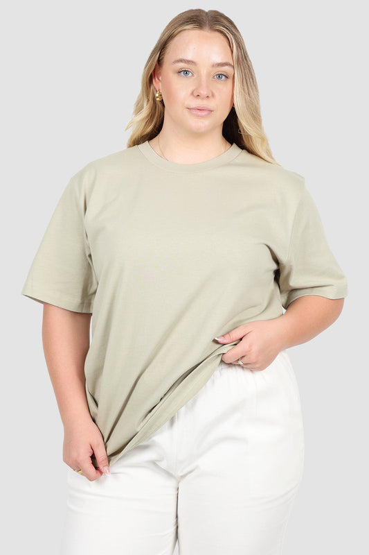 SIGNATURE TEE SOFT SAGE - Fayt The Label