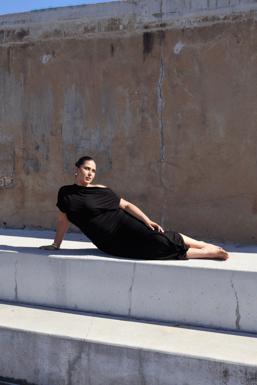 SLOANE DRESS BLACK - Fayt The Label