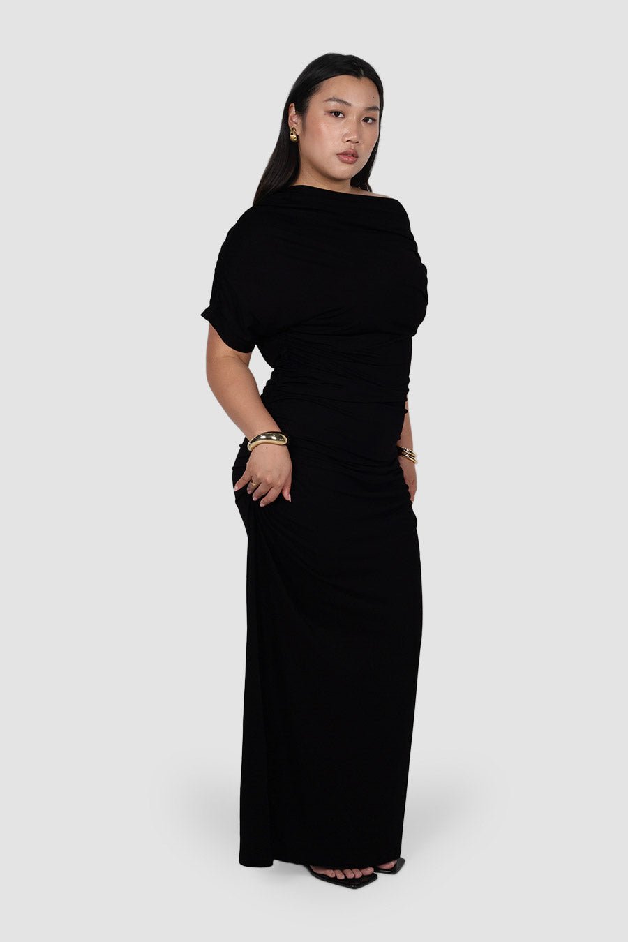 SLOANE DRESS BLACK - Fayt The Label