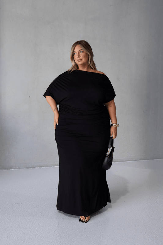 SLOANE DRESS BLACK - Fayt The Label