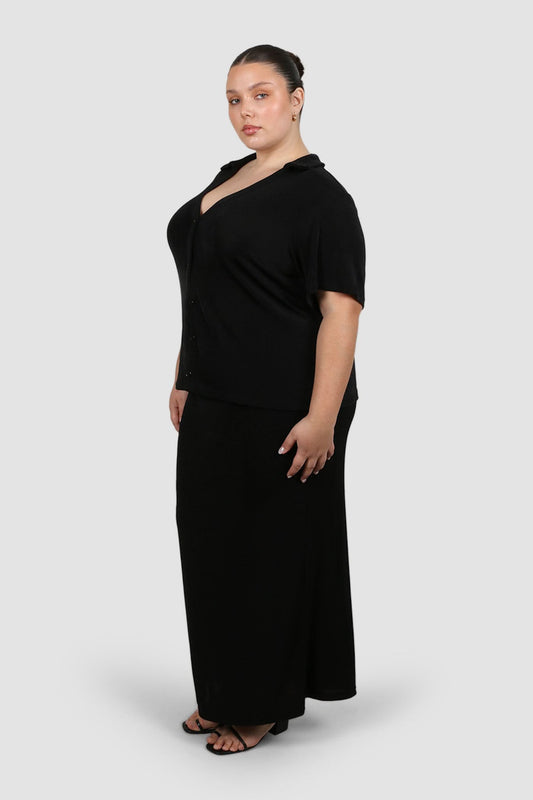 SOLA SKIRT BLACK - Fayt The Label