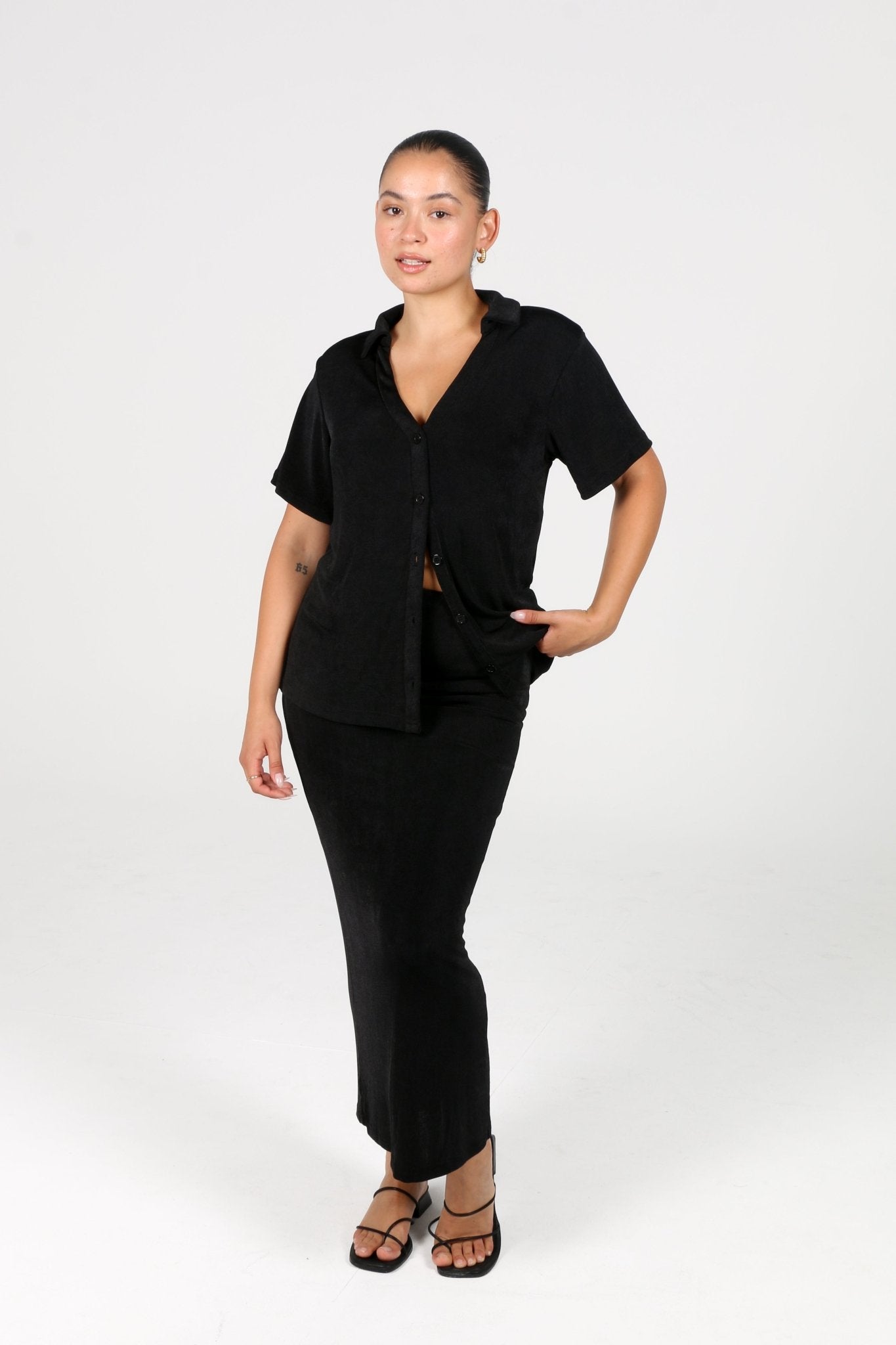 SOLA SKIRT BLACK - Fayt The Label