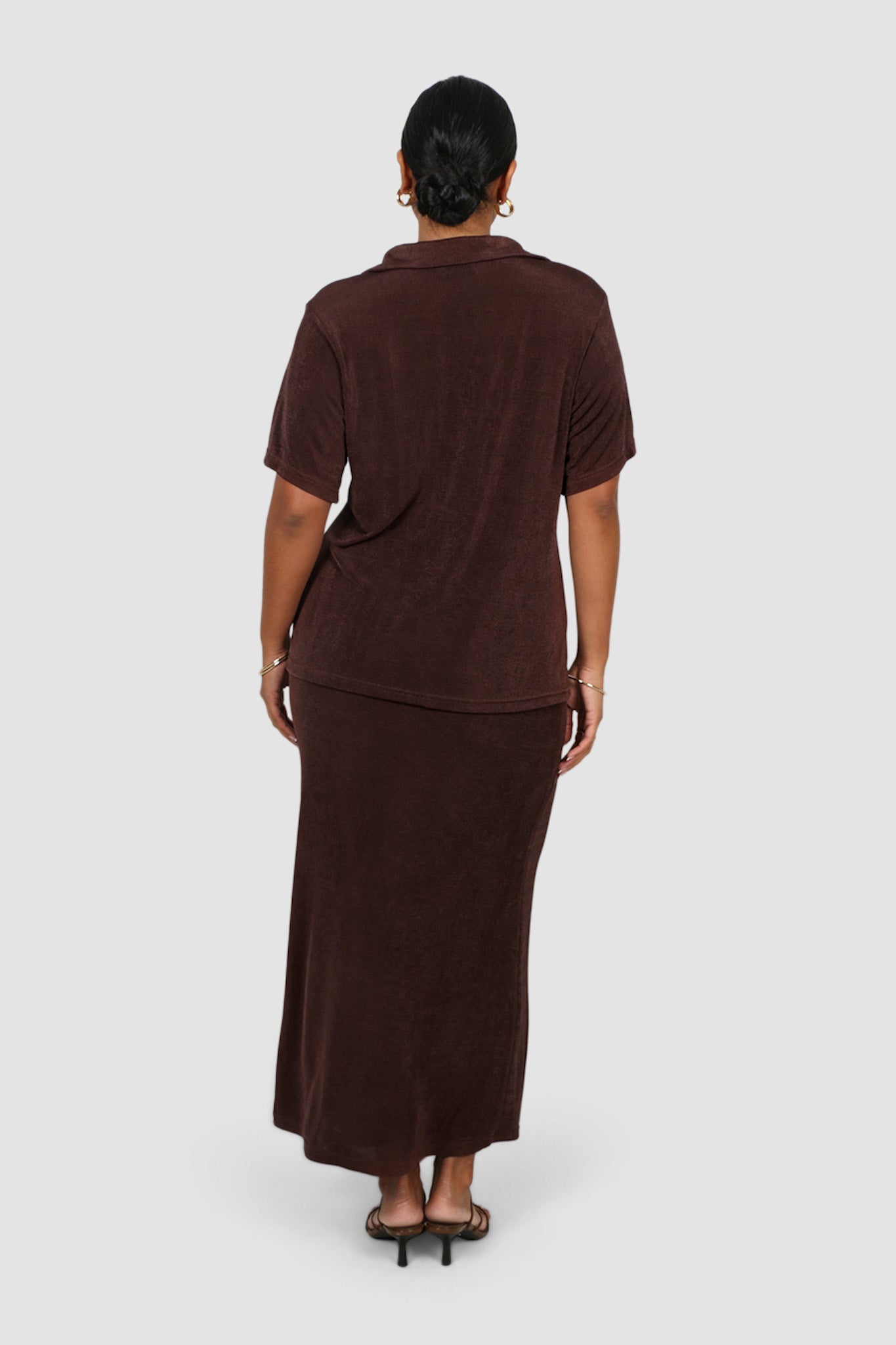 SOLA SKIRT ESPRESSO - Fayt The Label
