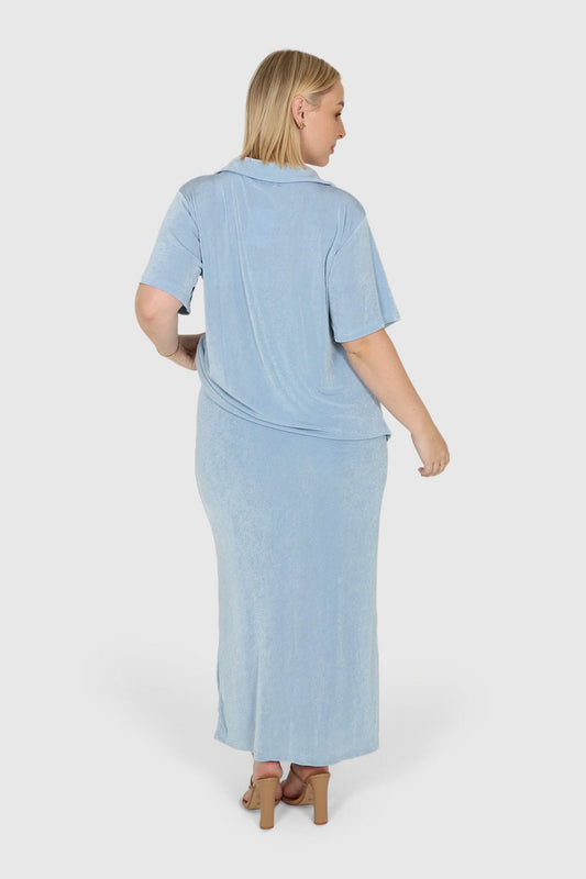 SOLA SKIRT SOFT BLUE - Fayt The Label