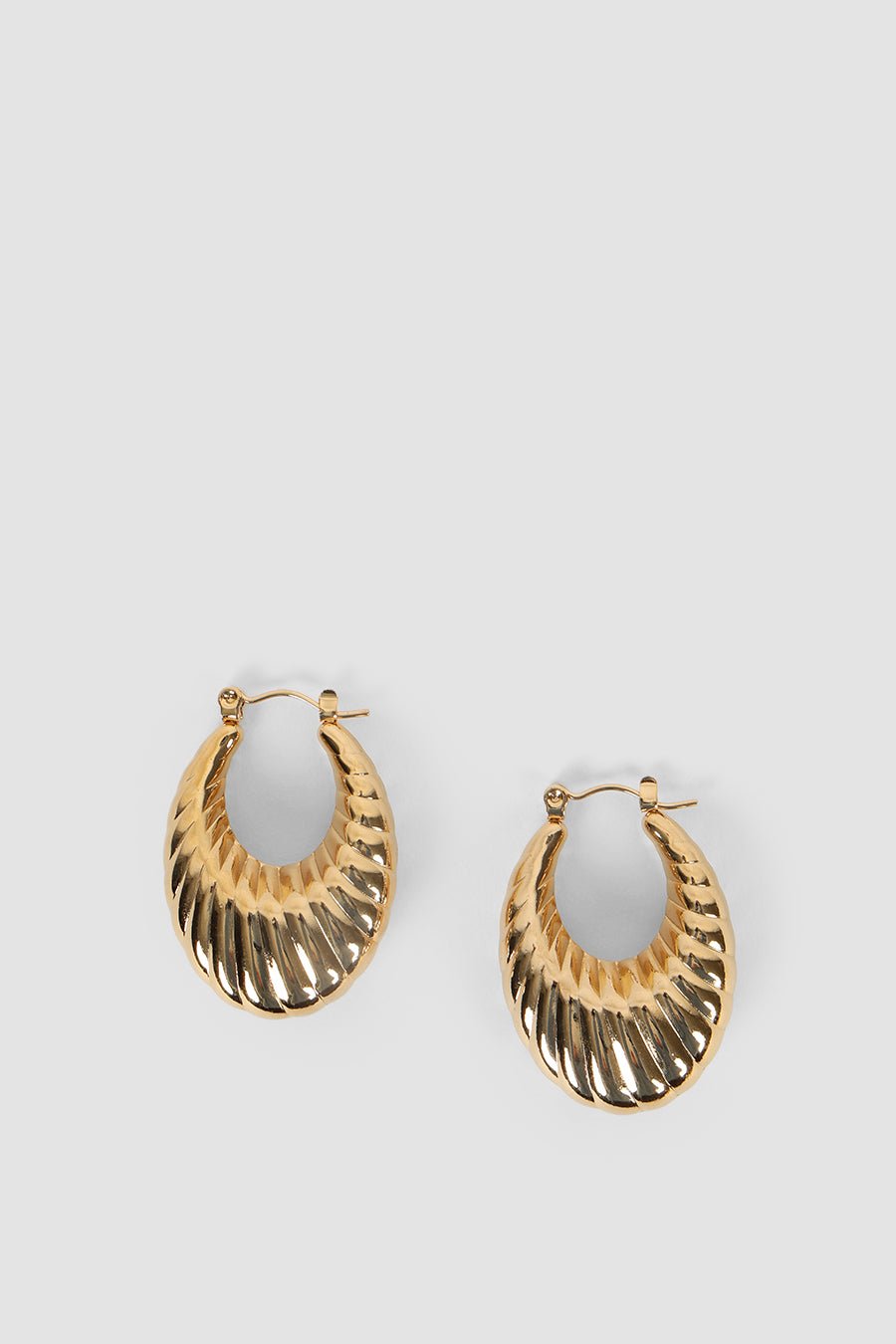 SOLENE EARRINGS GOLD - Fayt The Label