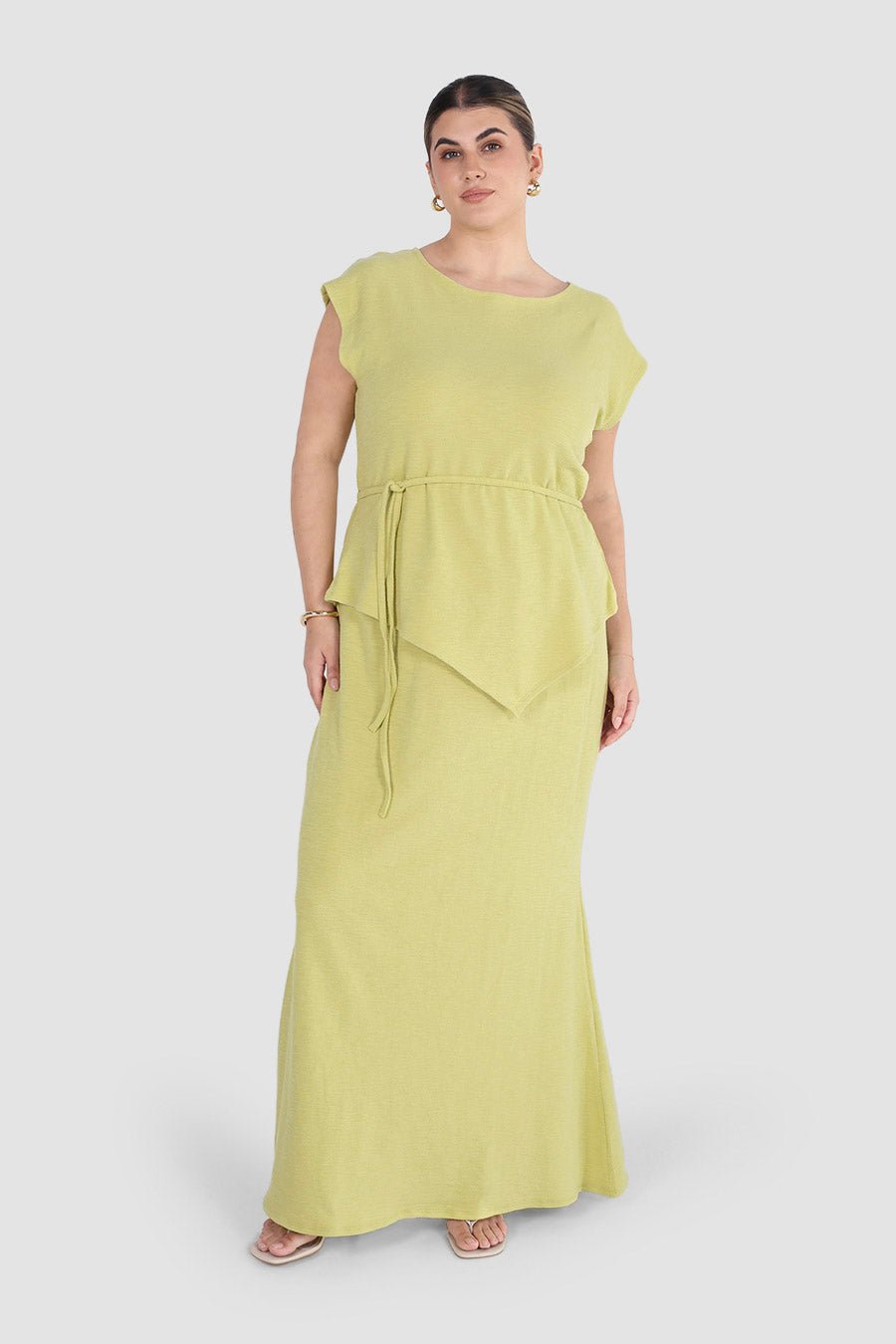 SOLUNA TOP AVOCADO - Fayt The Label