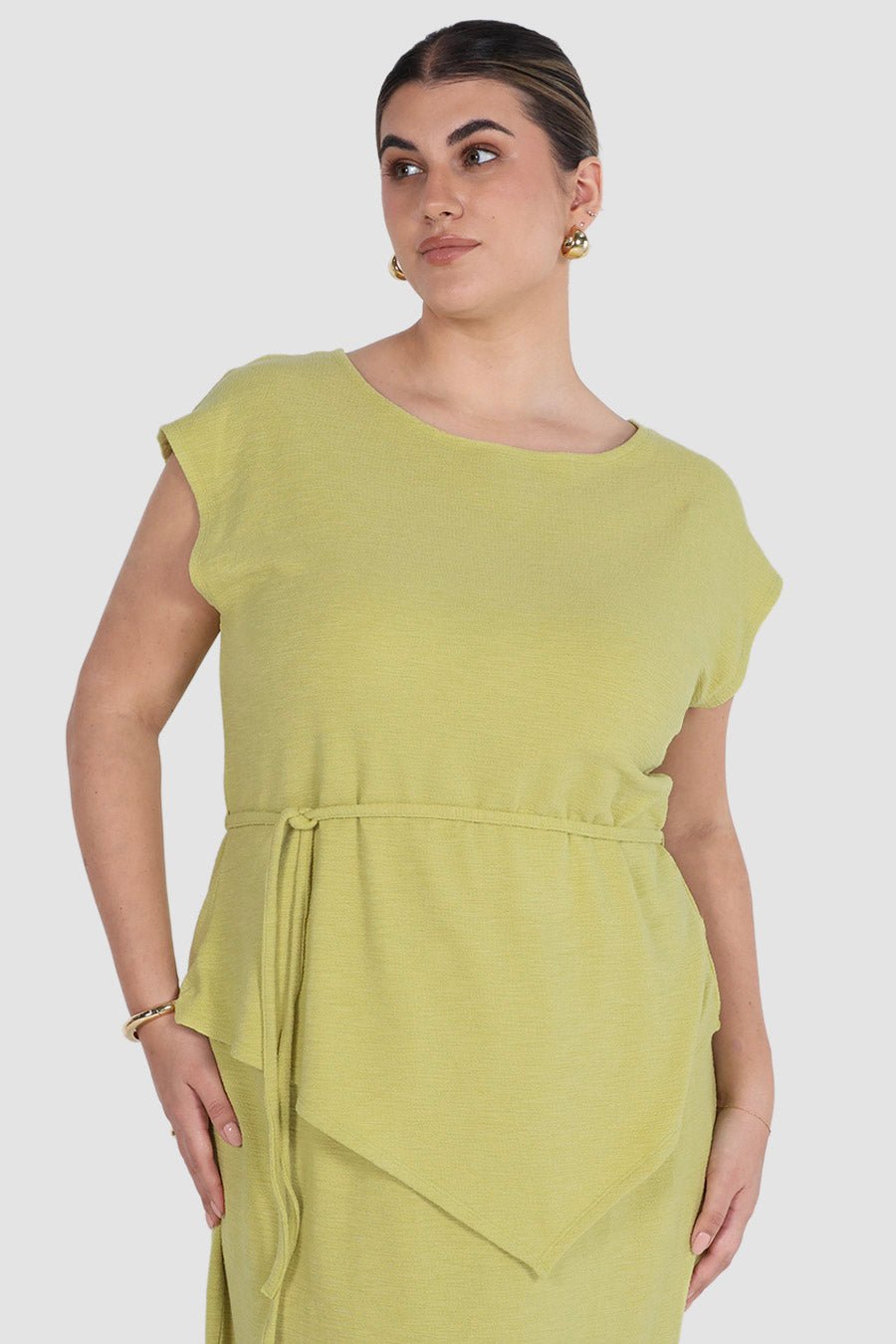SOLUNA TOP AVOCADO - Fayt The Label