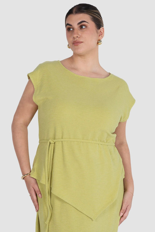 SOLUNA TOP AVOCADO - Fayt The Label