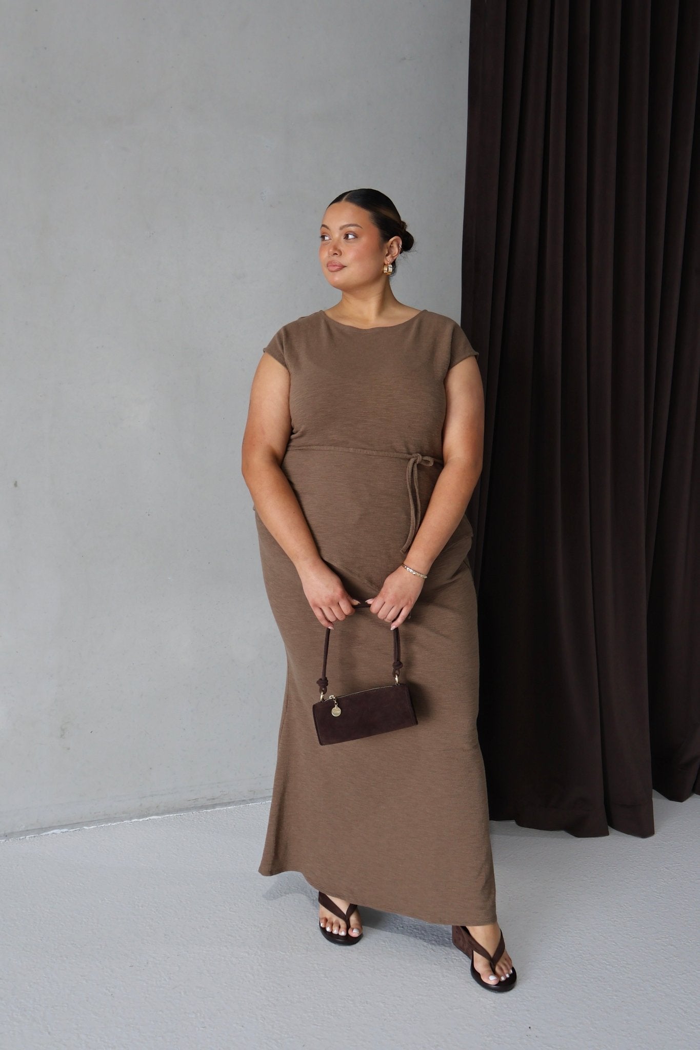 SOLUNA TOP CHOCOLATE - Fayt The Label
