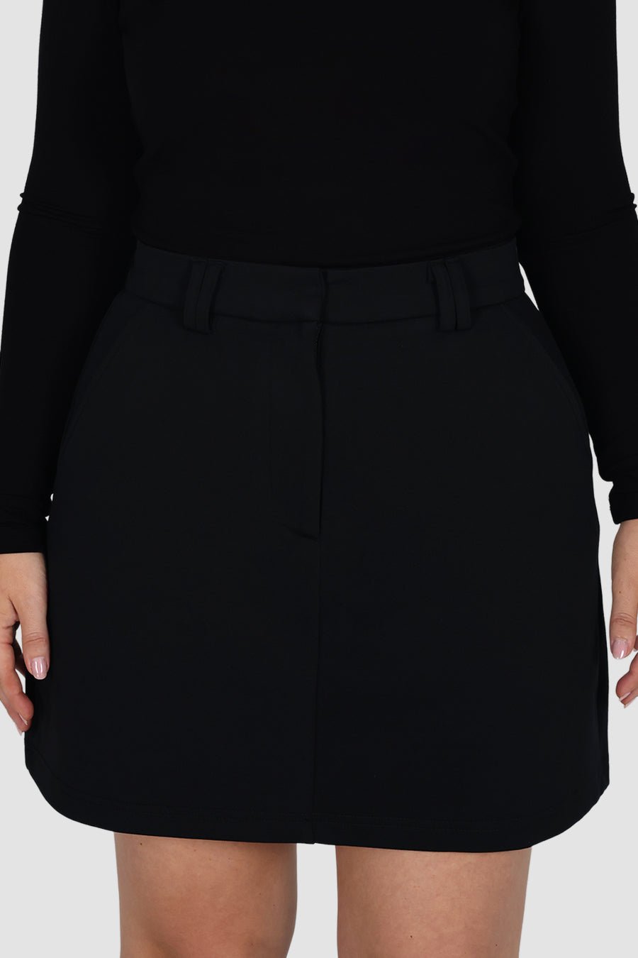 SOREVA COMFORT SKORT BLACK - Fayt The Label