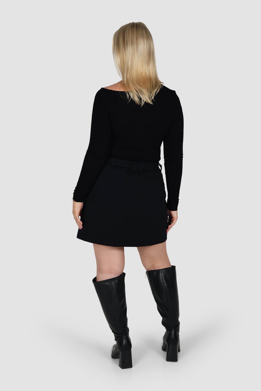 SOREVA COMFORT SKORT BLACK - Fayt The Label
