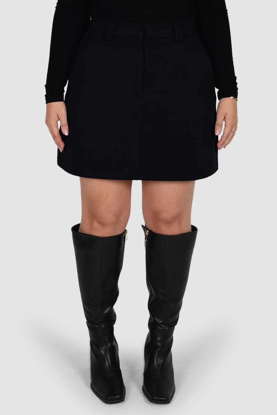 SOREVA COMFORT SKORT BLACK - Fayt The Label