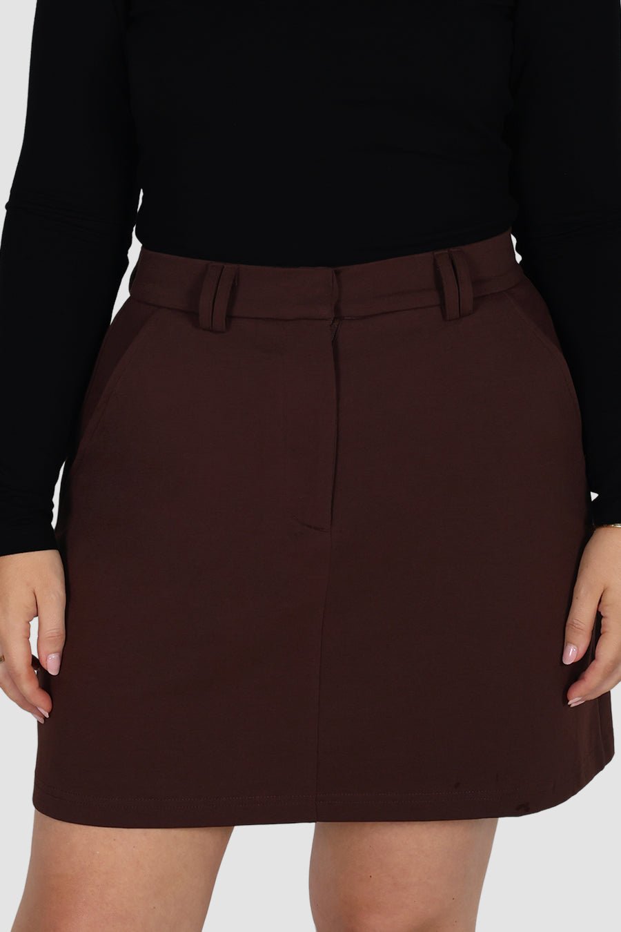 SOREVA COMFORT SKORT ESPRESSO - Fayt The Label
