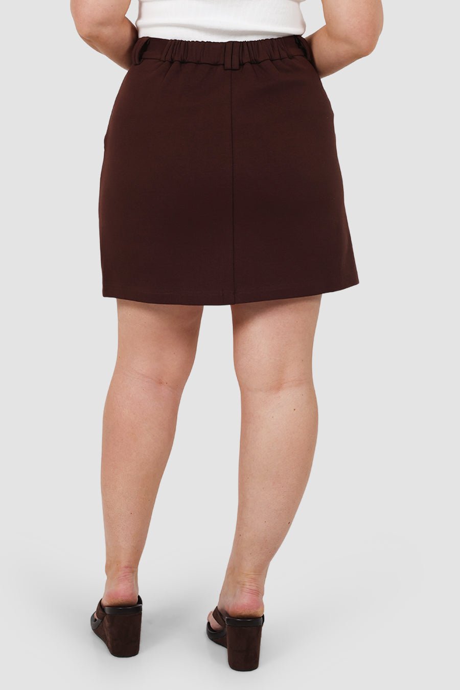 SOREVA COMFORT SKORT ESPRESSO - Fayt The Label