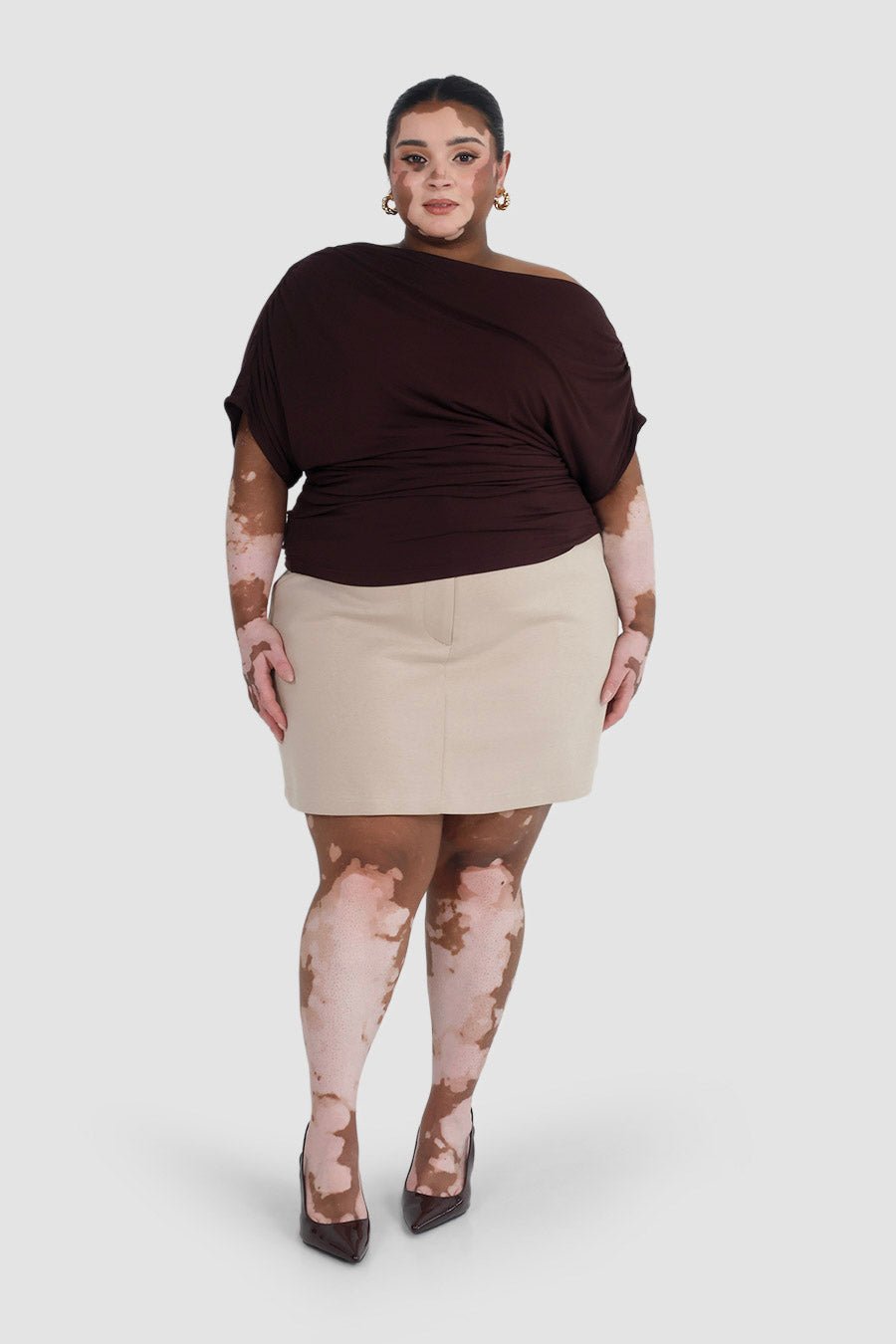 SOREVA COMFORT SKORT NEUTRAL - Fayt The Label