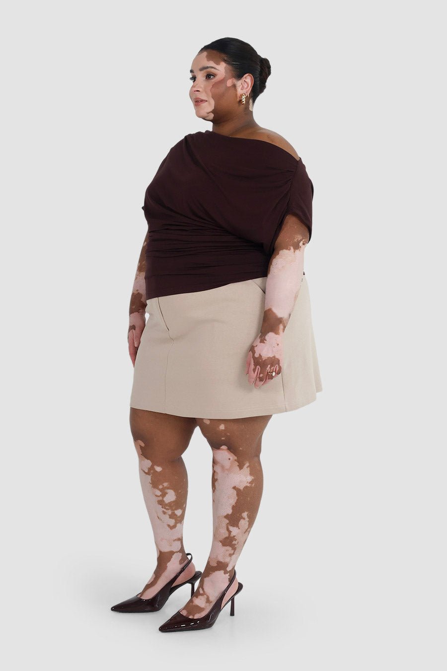 SOREVA COMFORT SKORT NEUTRAL - Fayt The Label