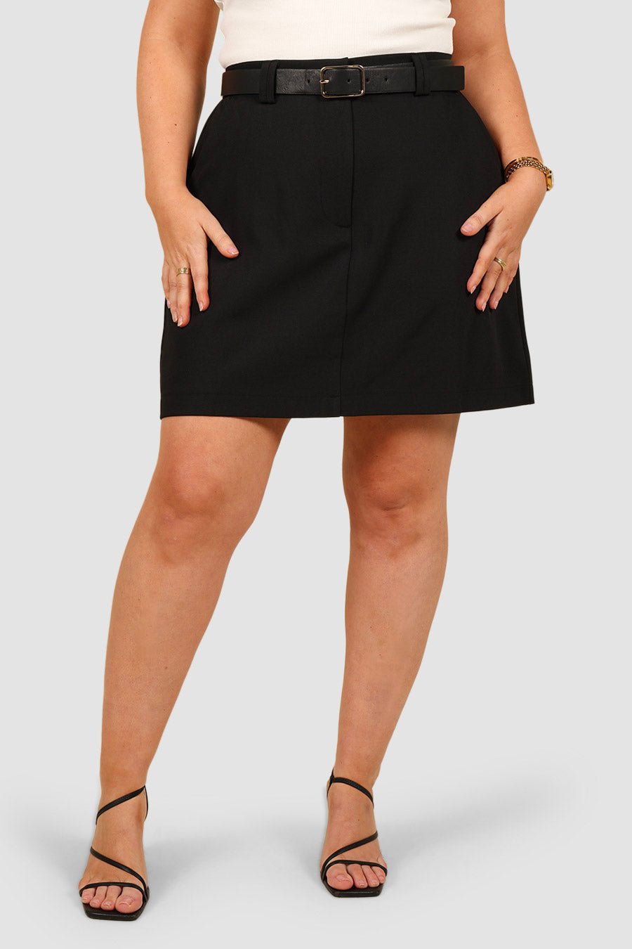SOREVA SKORT BLACK - Fayt The Label