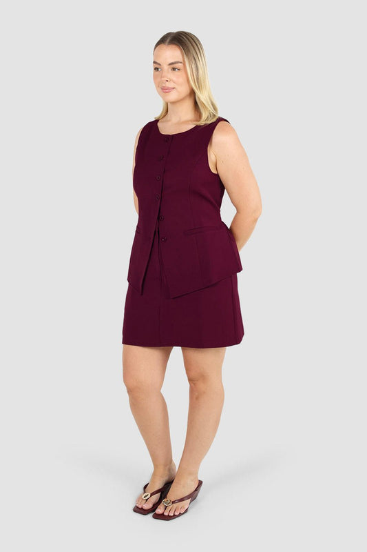 SOREVA SKORT WINE - Fayt The Label