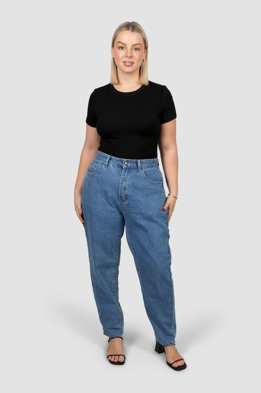 S/S BODYSUIT BLACK - Fayt The Label
