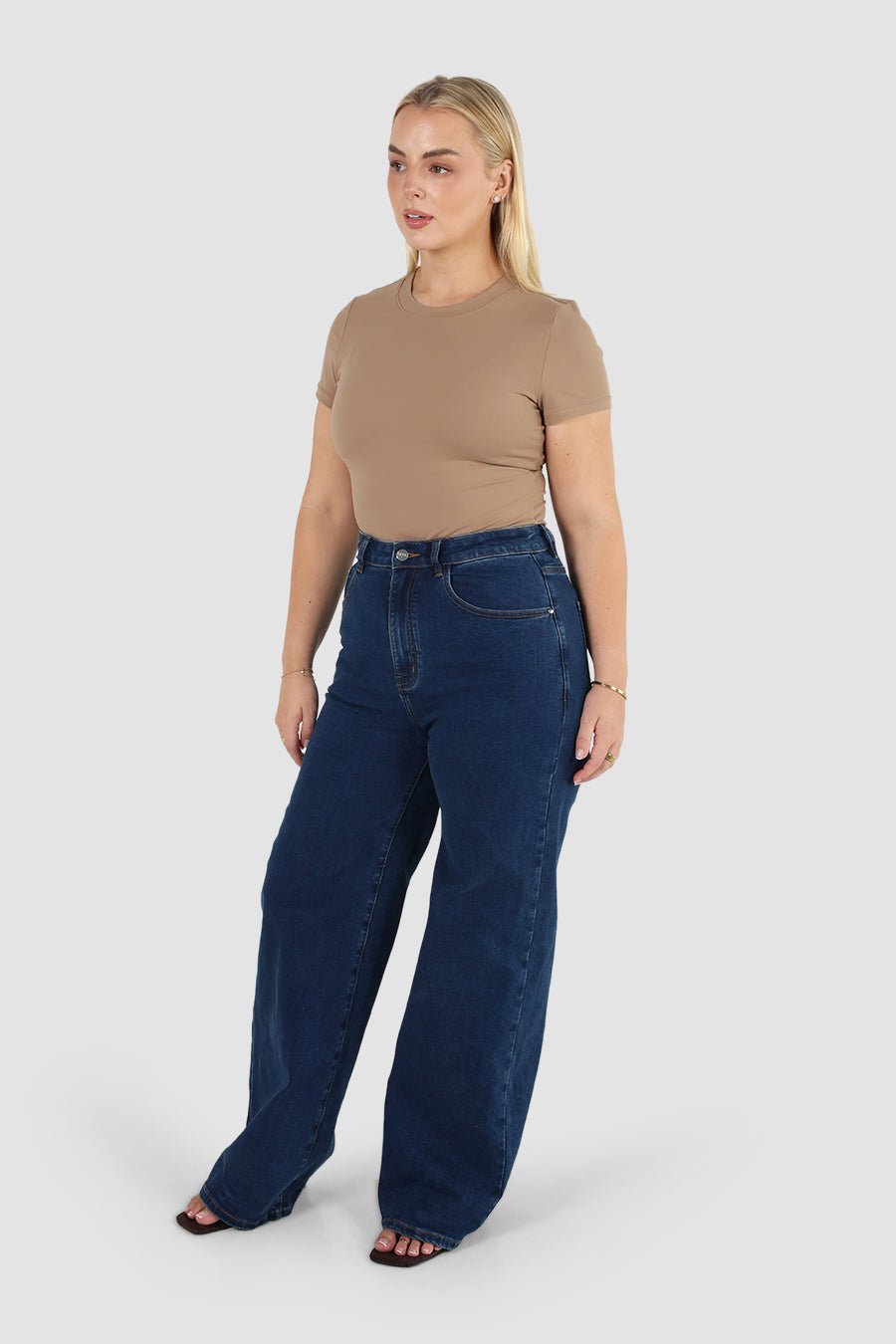 S/S BODYSUIT COFFEE - Fayt The Label