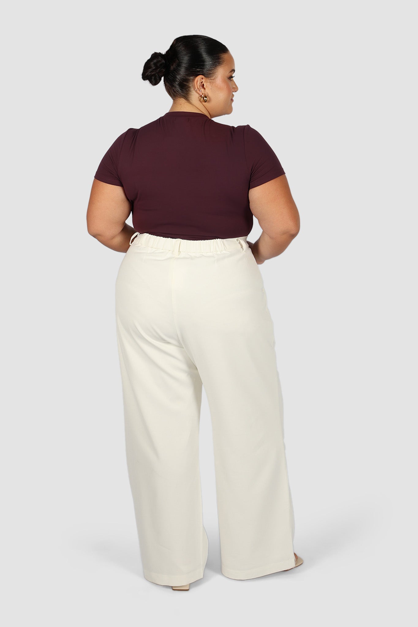 S/S BODYSUIT DEEP PLUM - Fayt The Label