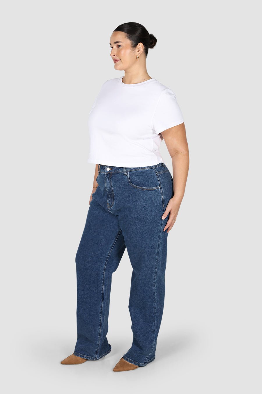 TALL BOWIE JEAN DEEP BLUE - Fayt The Label