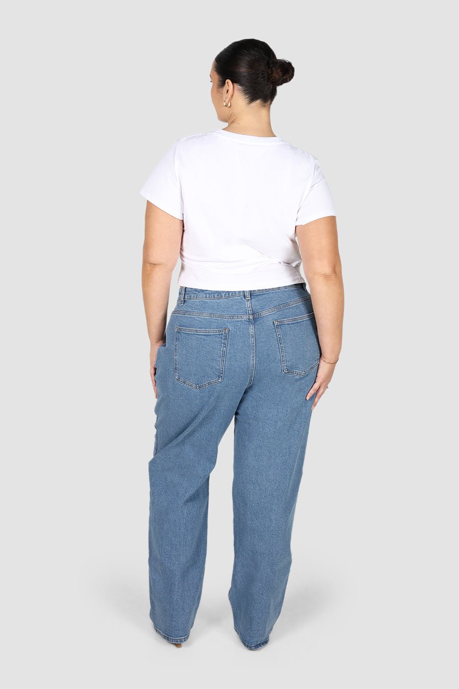 TALL BOWIE JEAN MID BLUE - Fayt The Label