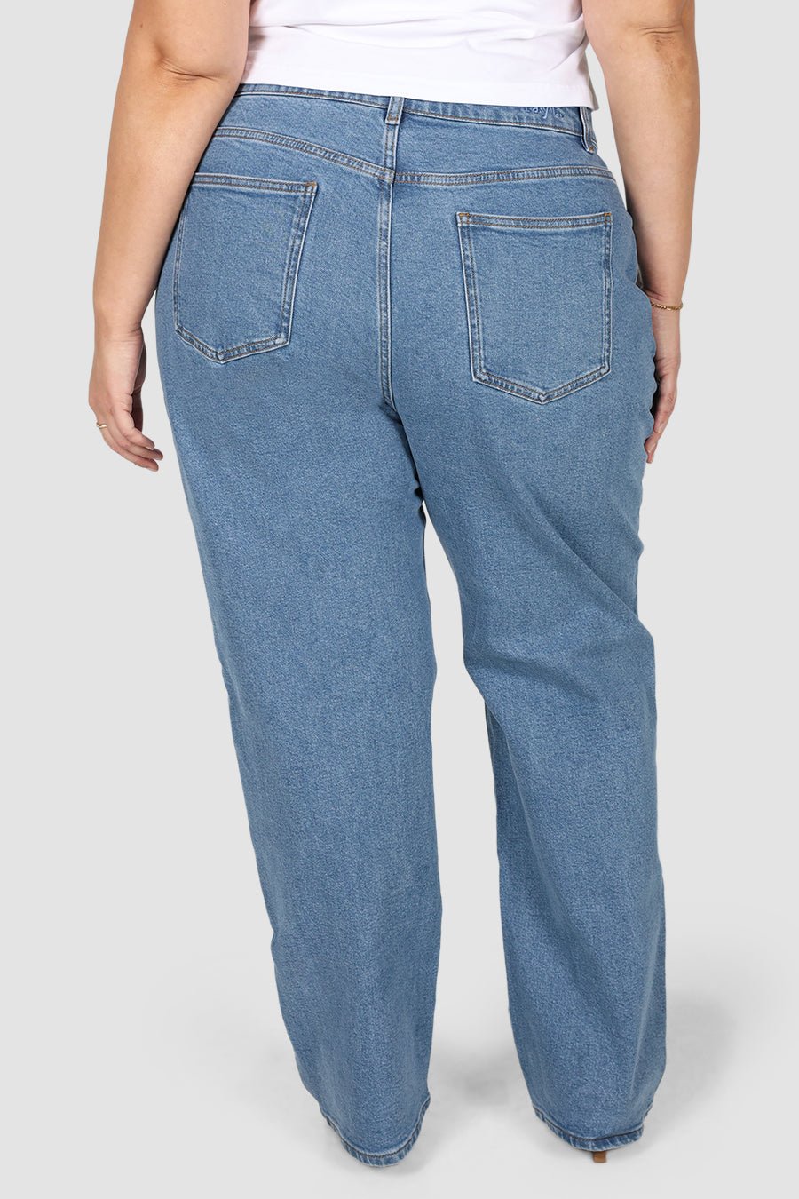 TALL BOWIE JEAN MID BLUE - Fayt The Label
