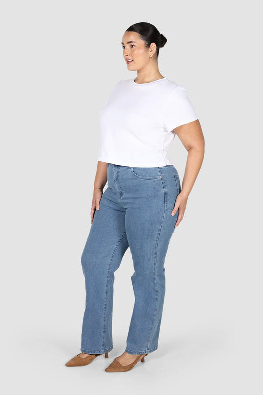 TALL LARSEN JEAN BLUE WASH - Fayt The Label