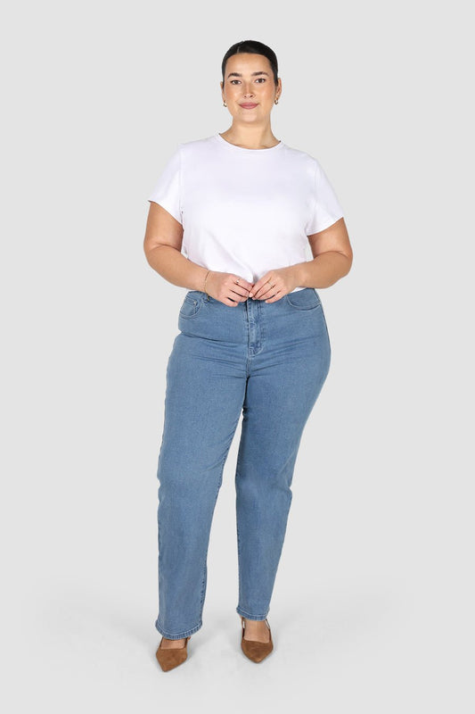 TALL LARSEN JEAN BLUE WASH - Fayt The Label