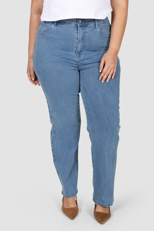 TALL LARSEN JEAN BLUE WASH - Fayt The Label