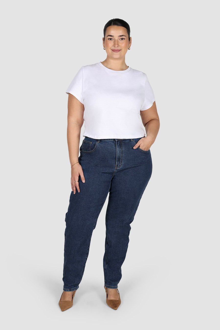 TALL LENNY JEAN DEEP BLUE - Fayt The Label