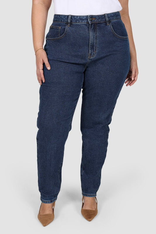 TALL LENNY JEAN DEEP BLUE - Fayt The Label