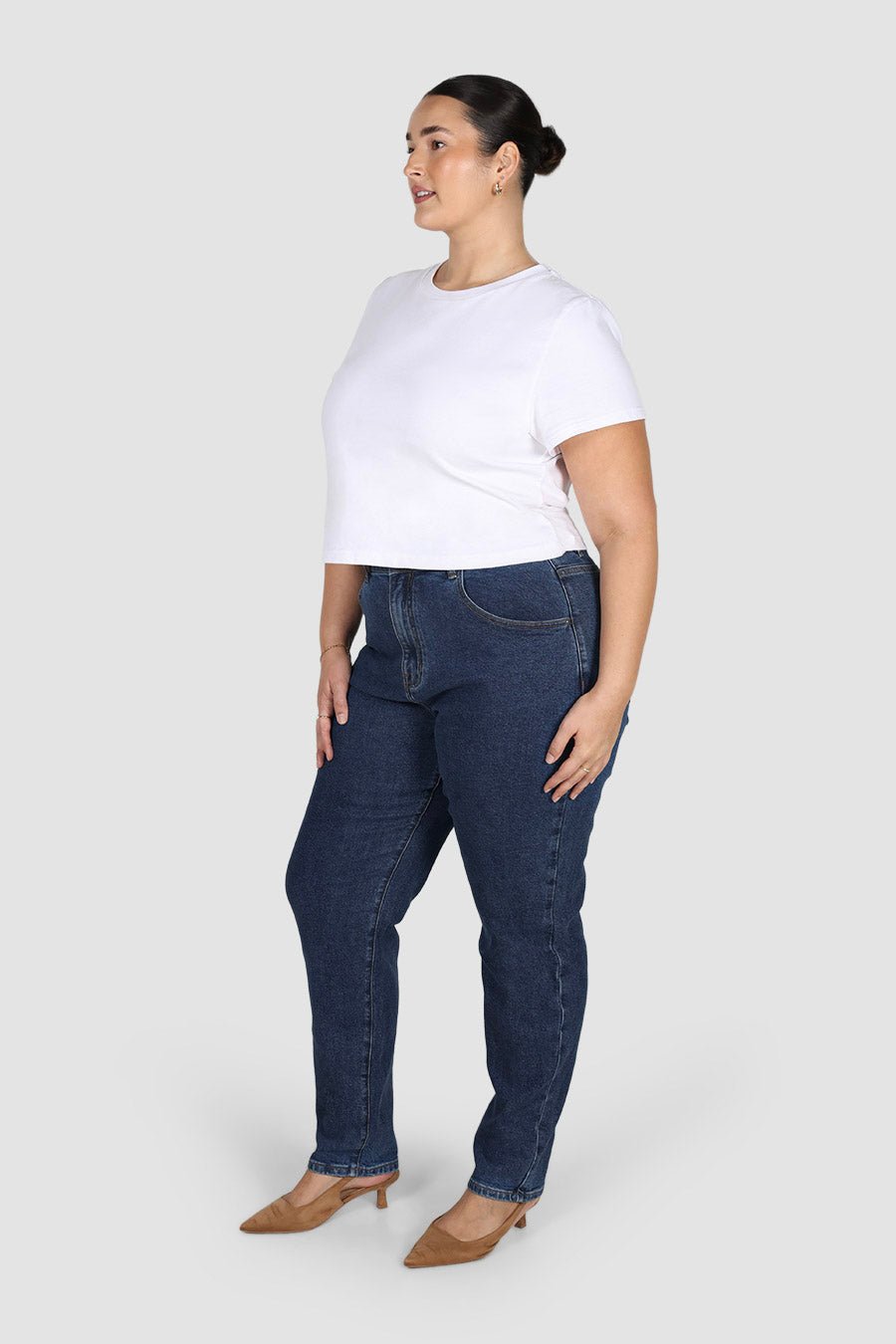 TALL LENNY JEAN DEEP BLUE - Fayt The Label