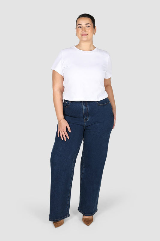 TALL MILLER JEAN DEEP BLUE - Fayt The Label