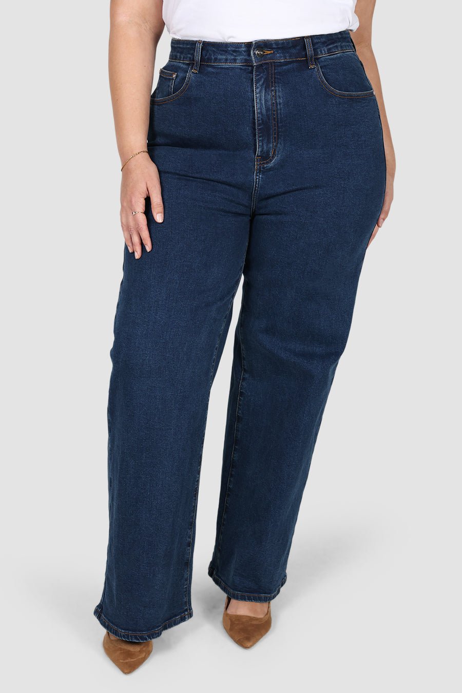 TALL MILLER JEAN DEEP BLUE - Fayt The Label