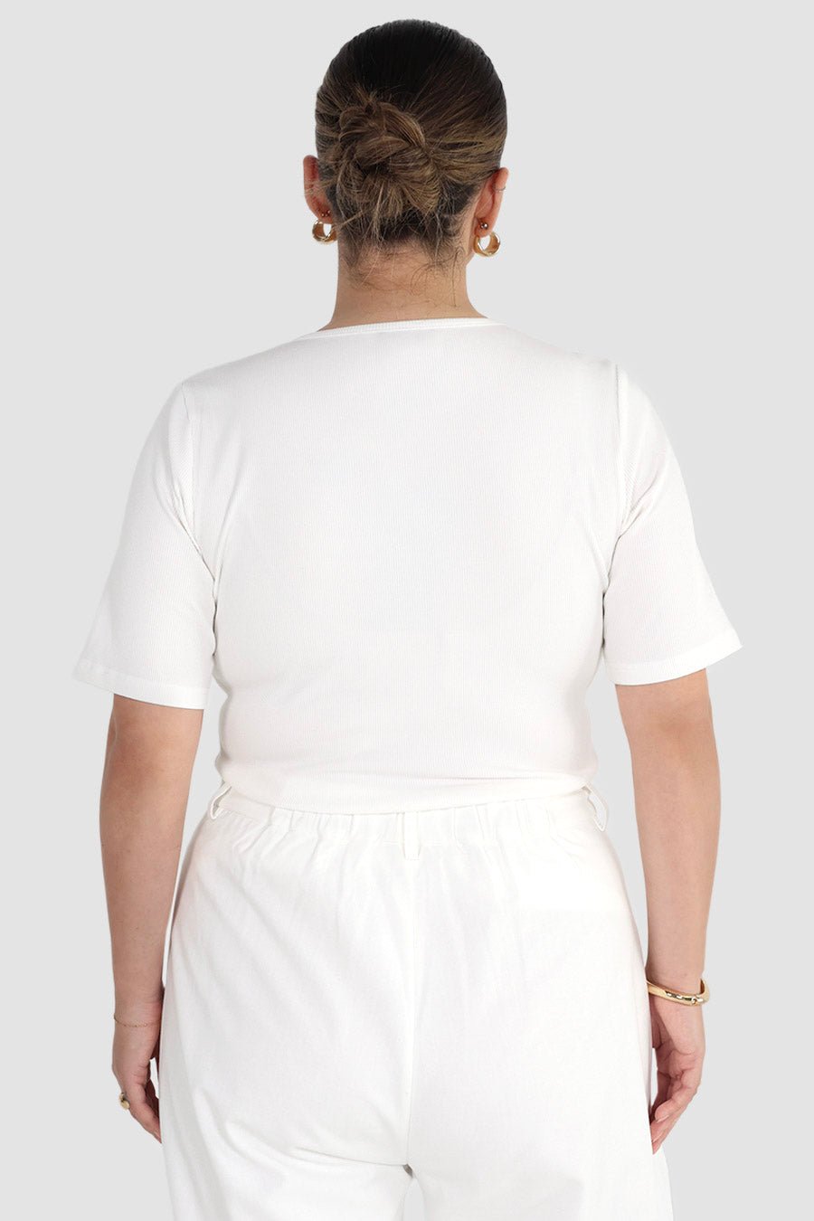 TATE RIB TOP MILK - Fayt The Label