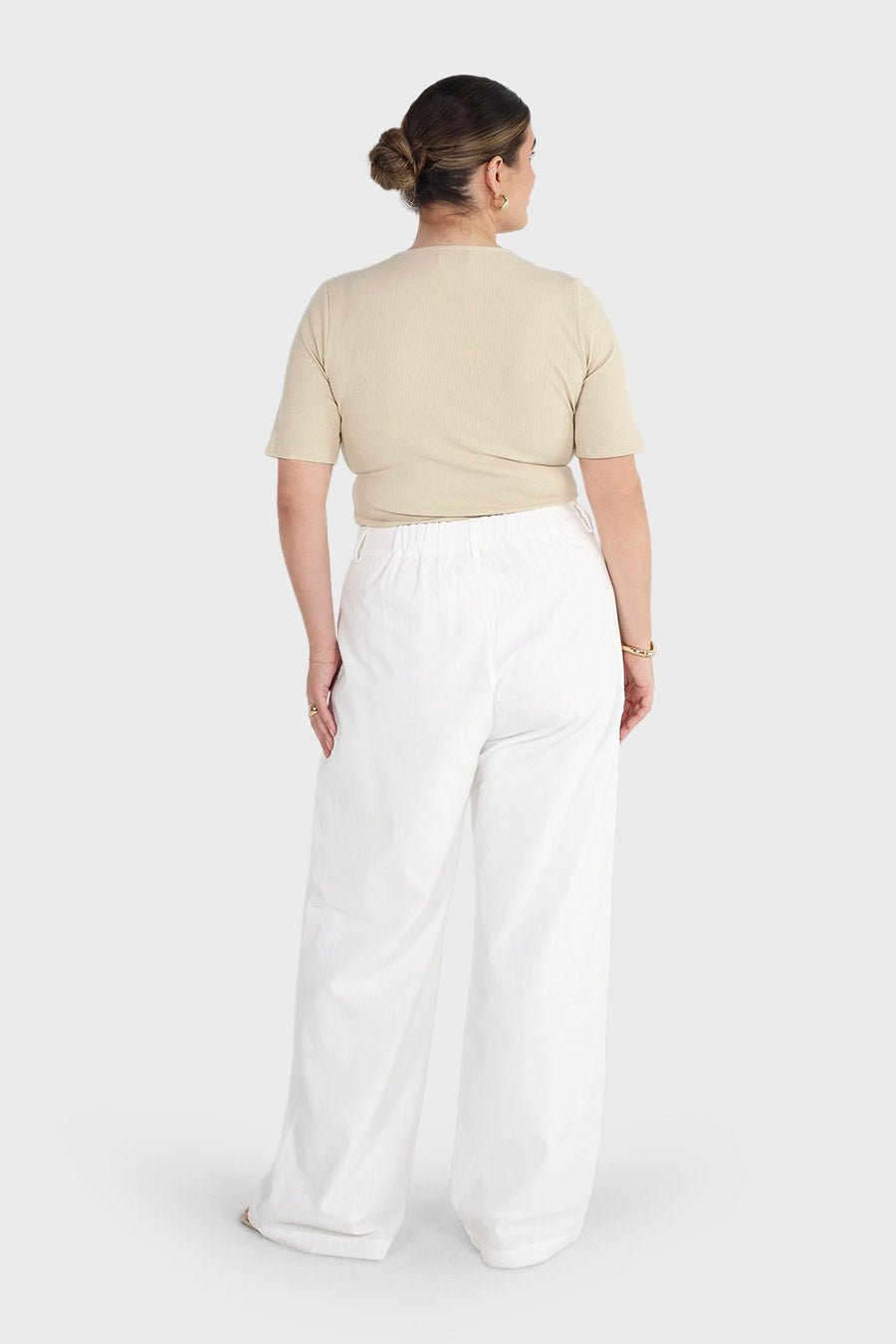 TATE RIB TOP NEUTRAL - Fayt The Label