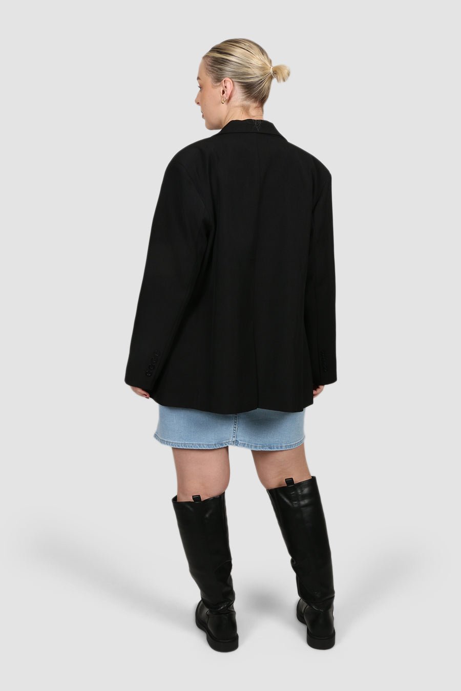 TAYO DENIM SKIRT BLUE WASH - Fayt The Label