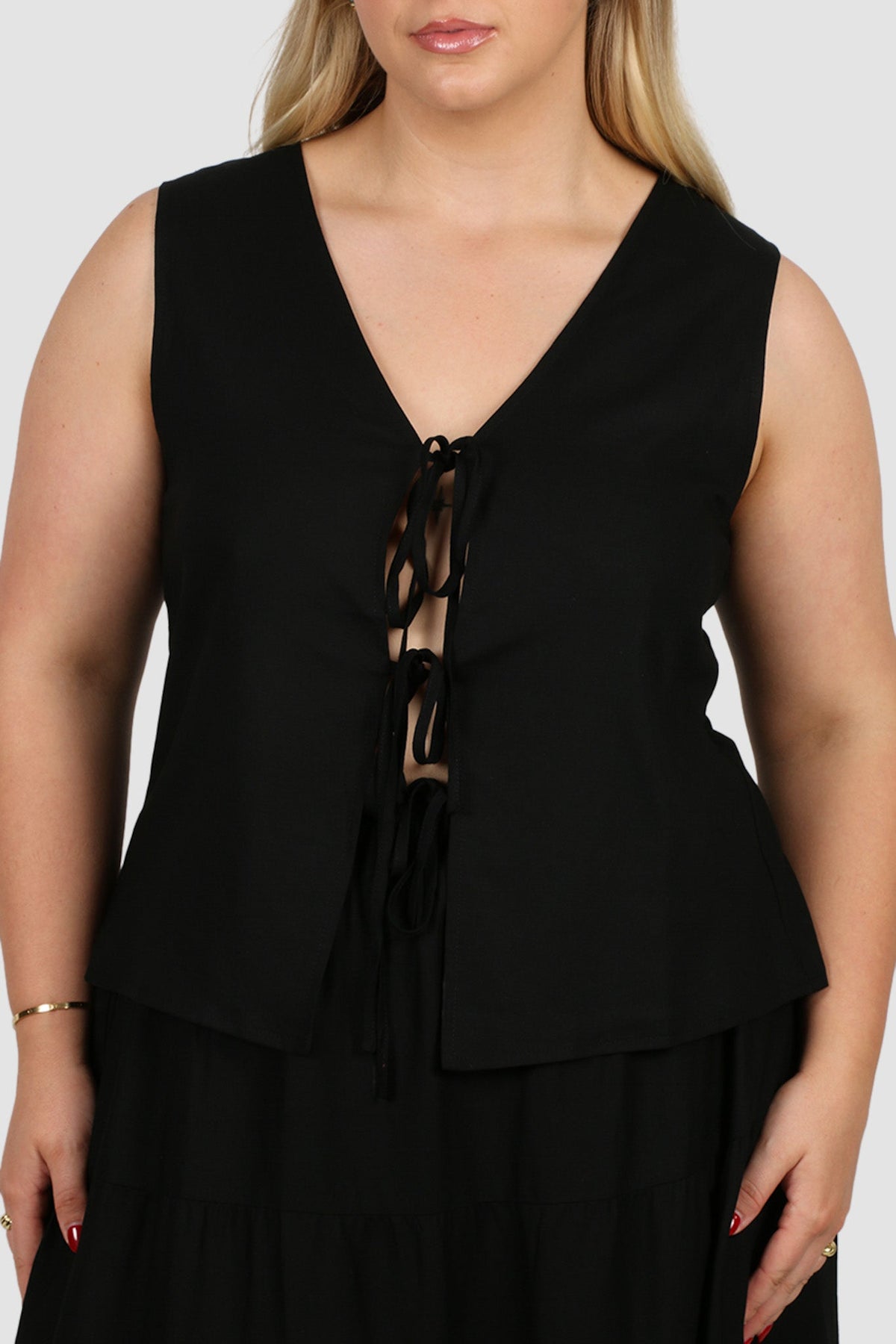 Torbin Robe TORBIN TOP BLACK - Fayt The Label